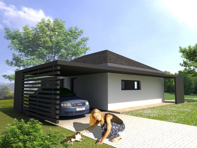 Modelová řada typových domů - BUNGALOW