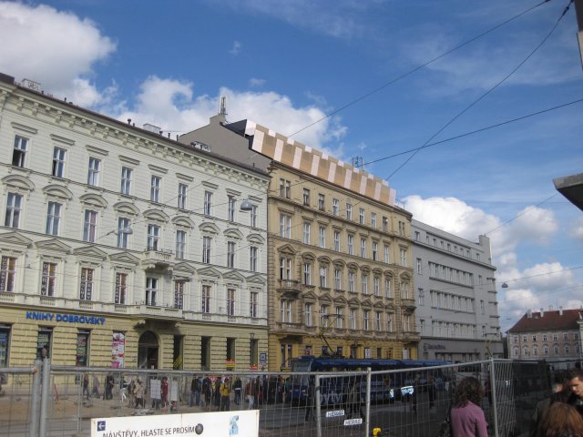 Rekonstrukce nájemního domu na ulici Jošova v Brně