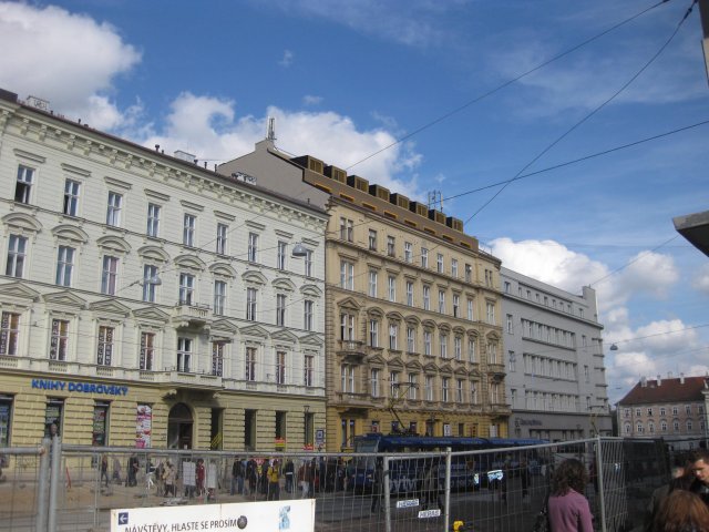 Rekonstrukce nájemního domu na ulici Jošova v Brně